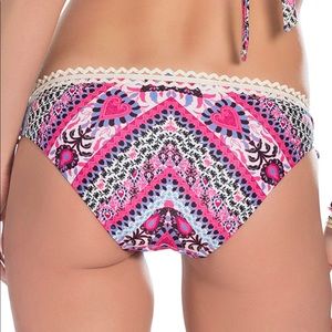 Becca loop tie side hipster bottom NWT size S